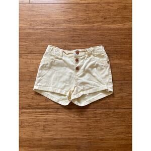 Vince Camuto Yellow Shorts, Size 8